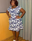 Bonita fit n flare dress