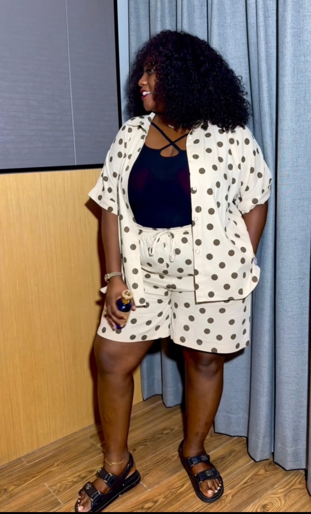 Queenie polka dots set